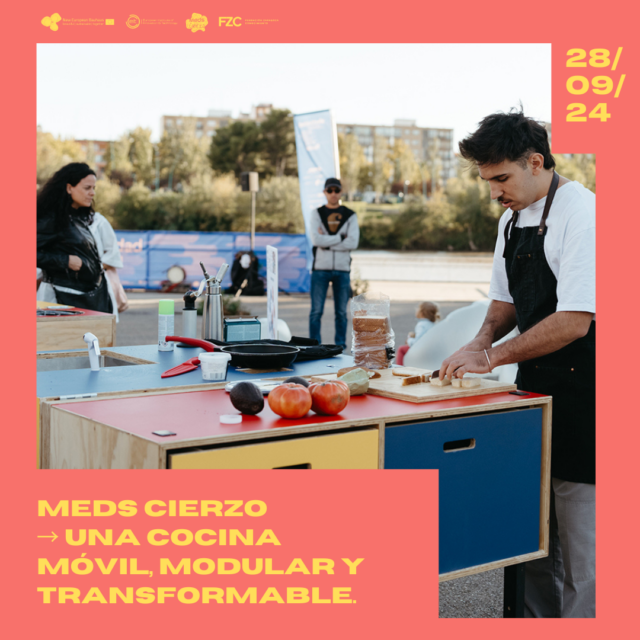 Meds Cierzo → Una cocina móvil, modular y transformable.